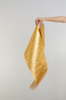 Piñatex® Metallic Wrinkled Gold