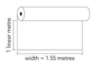 1 linear metre = 1 metre x 1.55 metres